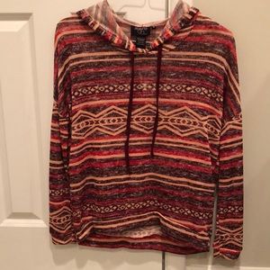 NWT Hooked Up Juniors Size S hooded sweatshirt